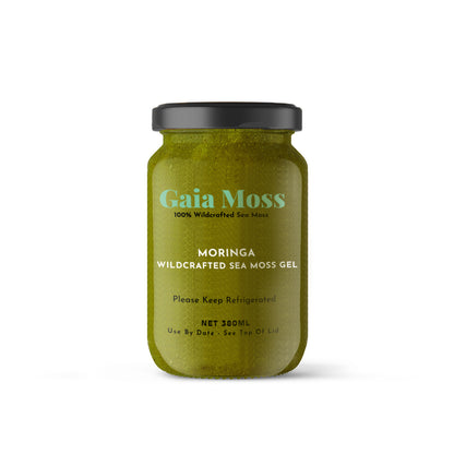 Moringa Infused Wildcrafted Sea Moss Gel