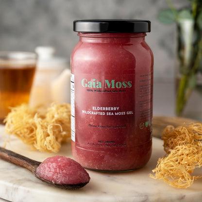 Elderberry Wildcrafted Sea Moss Gel